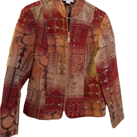 ☆☆♡♡Dressbarn small jacket front Zipper - Picture 2 of 7